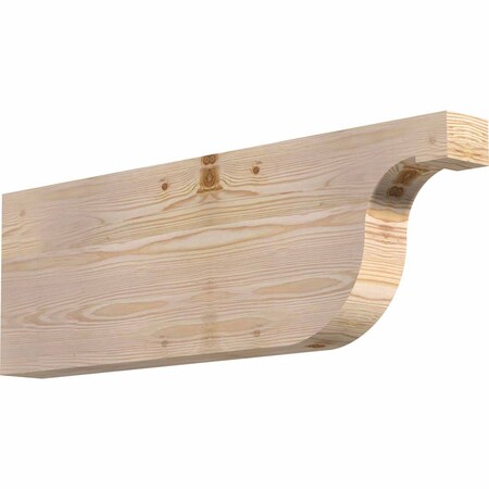 Ekena Millwork Del Monte Smooth Rafter Tail, Douglas Fir, 3 1/2"W x 12"H x 36"L RFT04X12X36DEL00SDF
